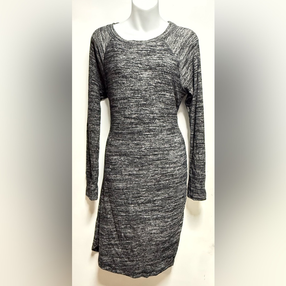 Banana Republic Charcoal Long Sleeve Dress Size M